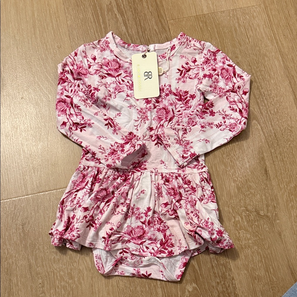 Floral Long Sleeve  Romper